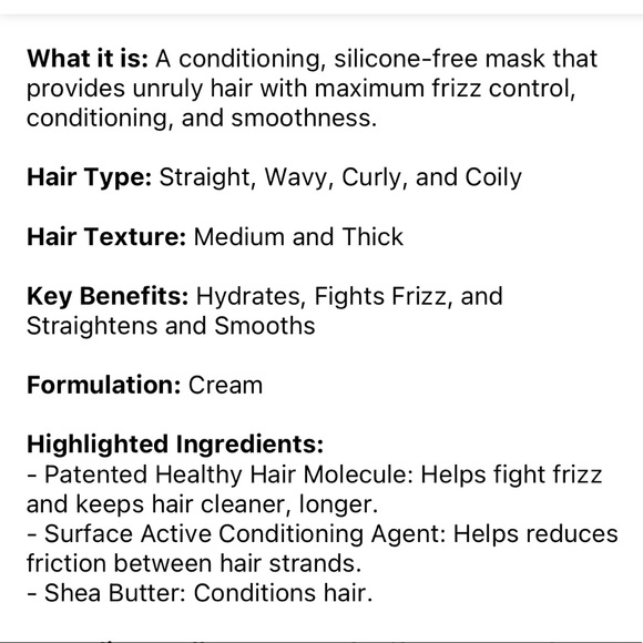 Living Proof No Frizz Intense Moisture Hair Mask - Picture 2 of 8